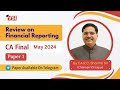 Ca final may 2024 financial reporting paper review by dr ca r c sharma  vsi jaipur