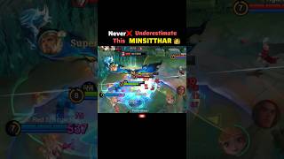 Never❌ Underestimate This MINSITTHAR 👑