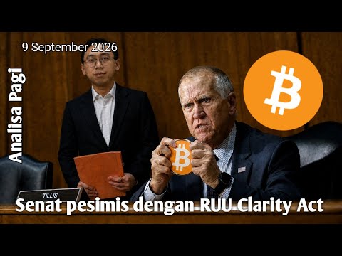 BTC sedikit koreksi setelah Senat Pesimis dengan RUU Clarity Act - Analisa Pagi