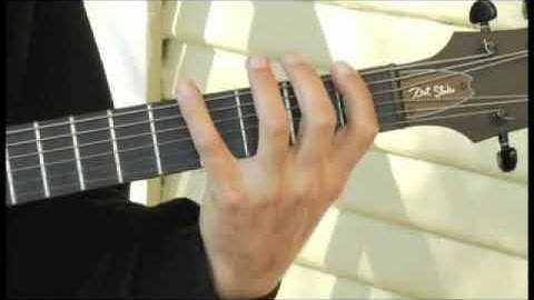 Playing F Augmented Arpeggios on Guitar