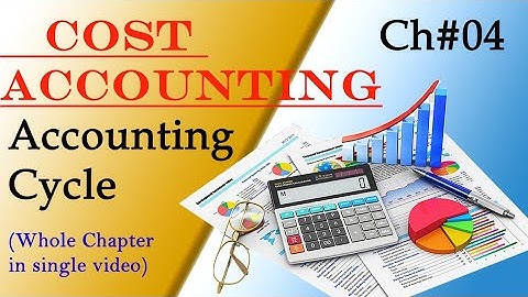 Cost Accounting Cycle Complete Entries. B.Com part2