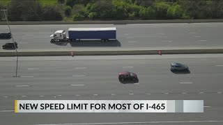New Indiana law increases I-465 speed limit starting in July