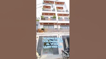 DT 4x14m đường TX25, Phường Thới An, TP HCMLH 088-9900-260 #nhadepquan12 #bannhaquan12
