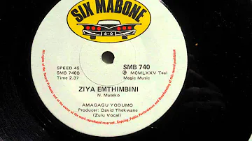 Amagagu Yodumo - Ziya Emthimbini (Zulu Vocal) (Six Mabone 740)