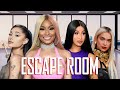 Celebrities in escape room