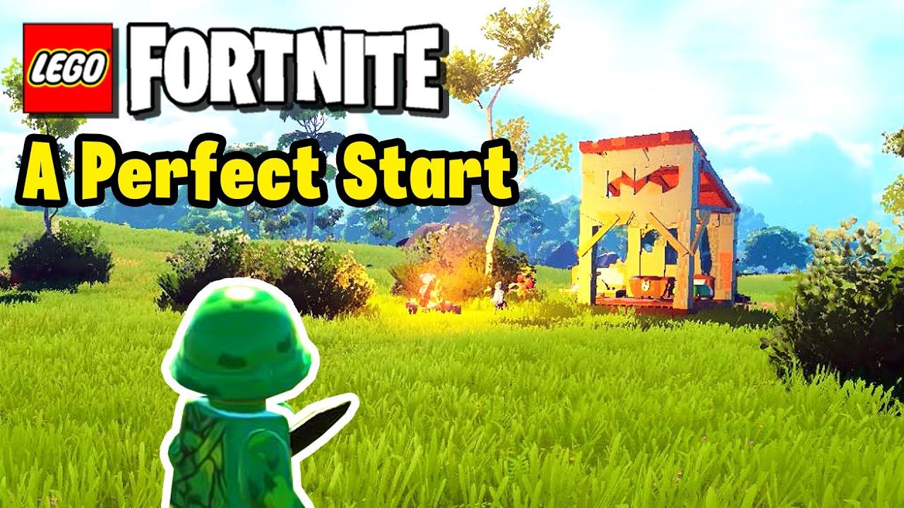 LEGO Fortnite is Here! Lego Fortnite walkthrough YouTube