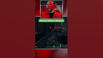 First Time Playing Fallout 4 Survival Mode | Fallout 4 #shorts