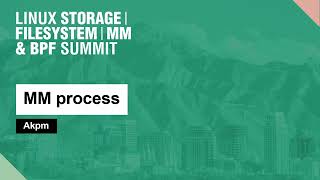 MM process - Akpm