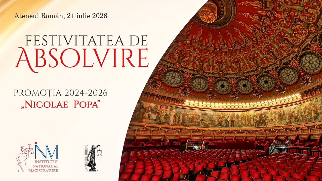 Festivitatea de Absolvire a Promoției 2024–2026 „Nicolae Popa”