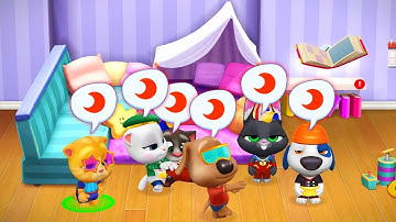 My talking tom friends gameplay android and iso game | GosKids Game