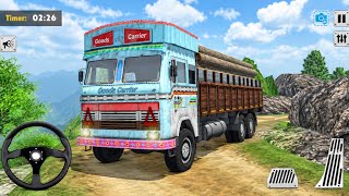 Indian Truck Mountain Driving Simulator- Offroad Heavy Cargo Truck Drive 3D -Android GamePlay screenshot 2