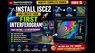 Install ISCE2 and Generate Your First Interferogram #geoscienceengineering #subsidence #landslide