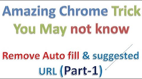 Chrome Tips and Trick No  1 How can I disable Chrome