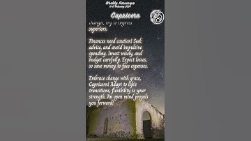Capricorn Astrology Predictions for the week of 18 Feb 2024 #astrology #horoscope #weeklyhoroscope