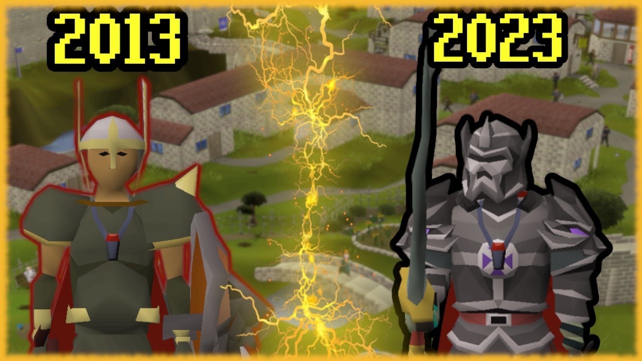 Old School Runescape Timeline (2013-2023)