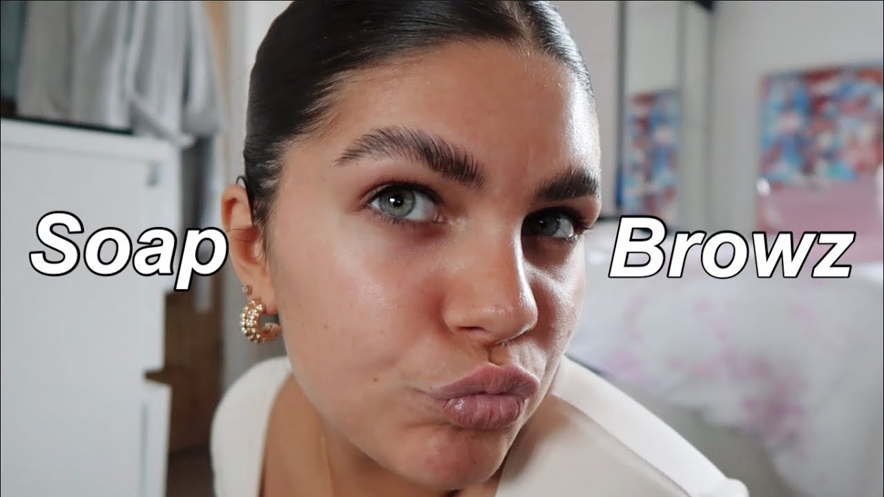 HOW I DO MY SOAP EYEBROWS! Aka diy laminated brows Sophie Clough