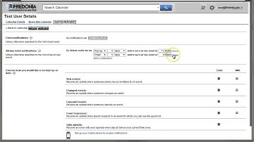 Notification Settings in Google Calendar