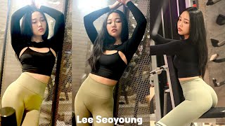 4k Fitness Model Lee Seoyoung Vertical Fancam maxq July Issue Photo Shoot