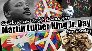【5 Great Craft Ideas to celebrate Martin Luther King Jr. Day】Montessori Art Project Ideas