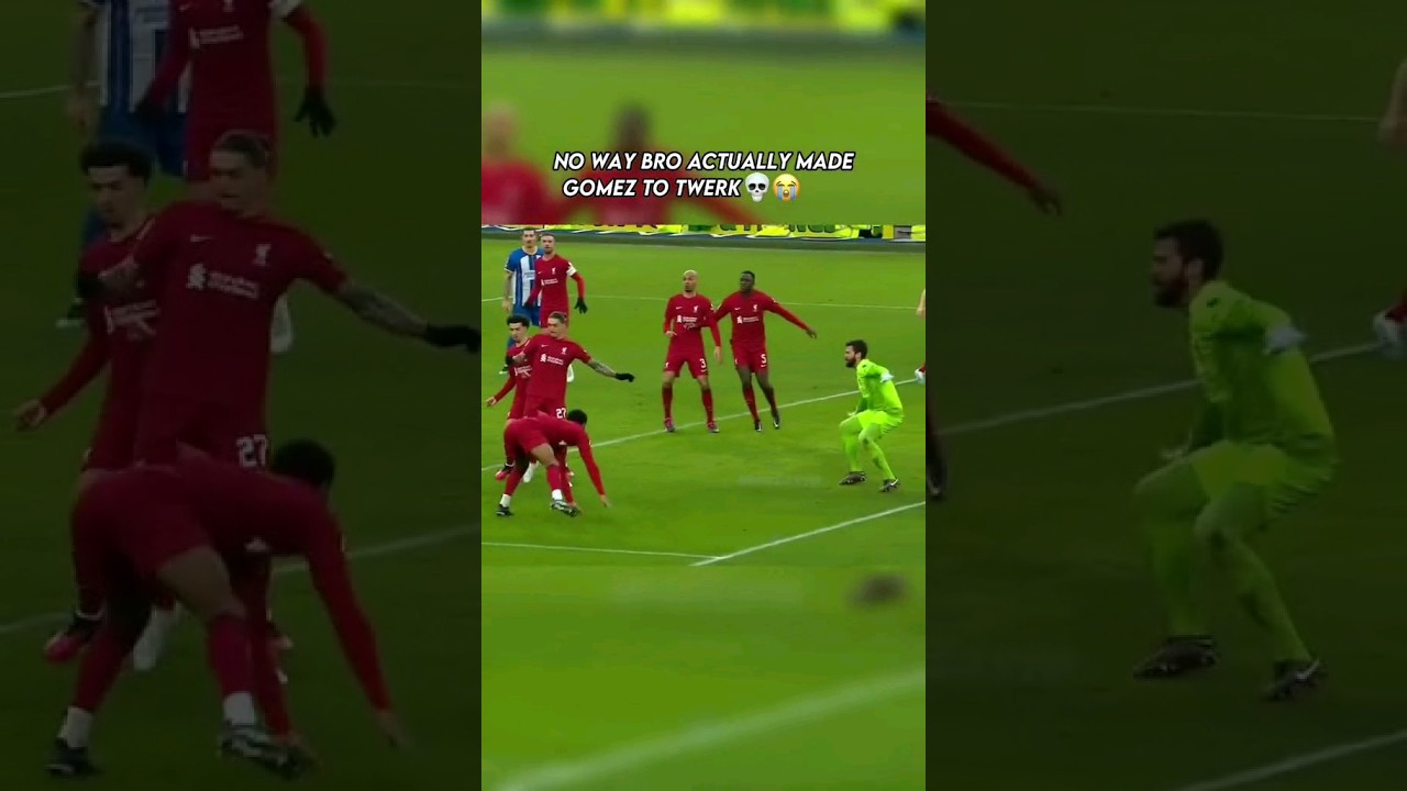 Mitoma Actually Made Gomez Twerk💀😭