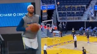 Steph Curry NEW TUNNEL SHOT, Social Distancing w/ Rim Swishes Three!