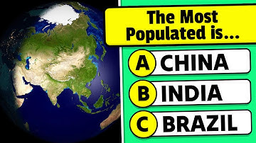 World Geography Quiz | 50 Questions - How Good is Your Geography Knowledge? 🌎🤔