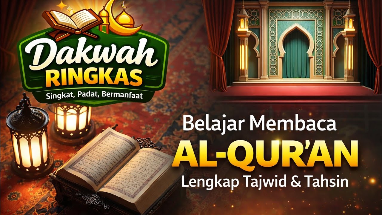 Belajar Membaca Al-Qur'an | Lengkap Tajwid