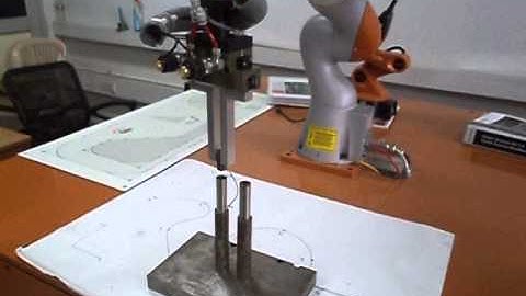 Peg in tube using KUKA LWR iiwa robot