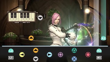 FFXIV 小ネタ集 "Short phrase collection" Part 1 - Rhythm Game Style (Bard Performance)【音ゲー風楽器演奏】