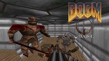 Doom 1 Quake Edition Level 4 Command Control Classic Doom Quake (Gameplay Android)