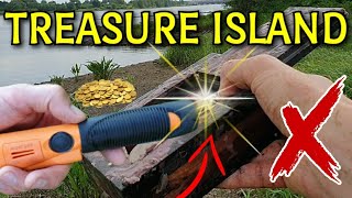 TREASURE ISLAND • Metal Detector found real hidden treasures on an secret island full of shells