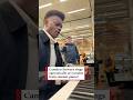 Viral pianist sings operatically at public piano 🎹🔥