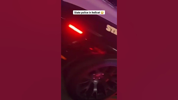 State cop in hellcat🚔😳*MUST SEE* #explore #shorts #hellcat #police #cops #srt #supercharged #fyp