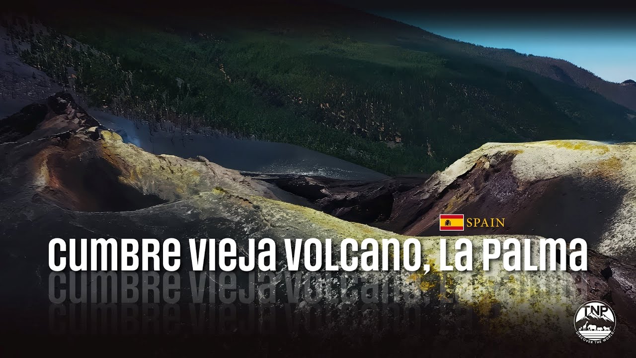 4K Drone Exploration of Cumbre Vieja Volcano | Nature Videography | La Palma, Canary Islands