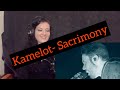 Rock Singer's FIRST TIME Reaction to Kamelot- "Sacrimony"