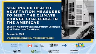 Session 7: Different Countries, Different Challenges: What We Can Learn From Others (PT)