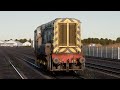 TSW 5: Maneuvering with a diesel locomotive and passenger carriages in London