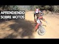 Cómo Conducir una Moto Enduro por Primera Vez! La Valentina Arriba de una Motocicleta!