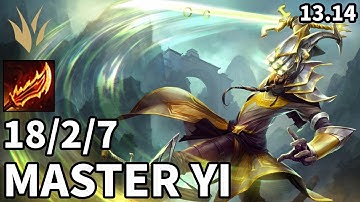 Master Yi Jungle vs Maokai - EUW Diamond | Patch 13.14