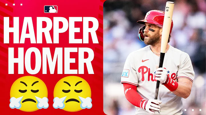 Bryce Harper crushed his second homer of the season 💥
