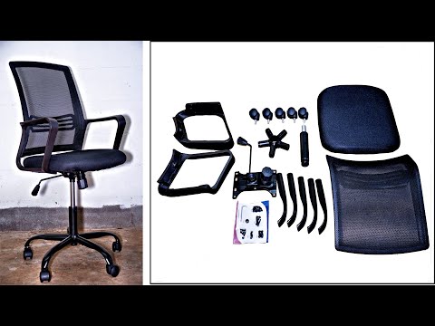 🛠️  DIY: SmugDesk Mid-Back Office Chair Assembly Walk-Through Guide 📖