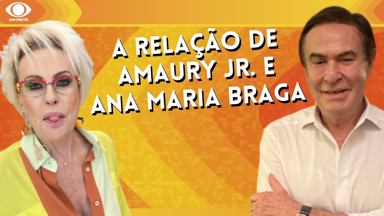 Amaury Jr. já namorou Ana Maria Braga? Entenda o relacionamento!