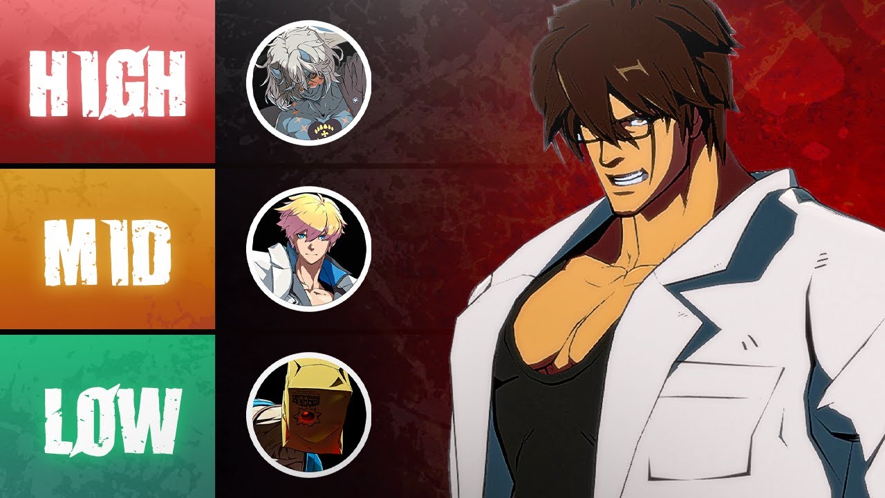 The Only Guilty Gear Strive Tier List Made By Science Youtube