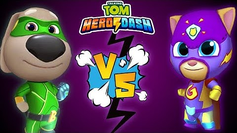 Talking Ben VS Talking Ginger - Talking Tom Hero Dash Gameplay! (Android/iOS)