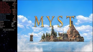 [4K] 🎮 Myst Epic Ray Tracing FSR 1.0 4K Ultra Quality Gameplay & Benchmark | RX 6900 XT 🖥️ i9-9900K