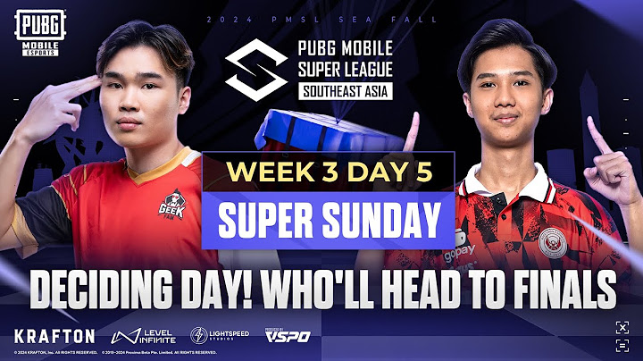 [EN] 2024 PMSL SEA W3D5 | Fall | WEEK 3 DECIDES IT ALL! WHO'LL HEAD TO FINALS?