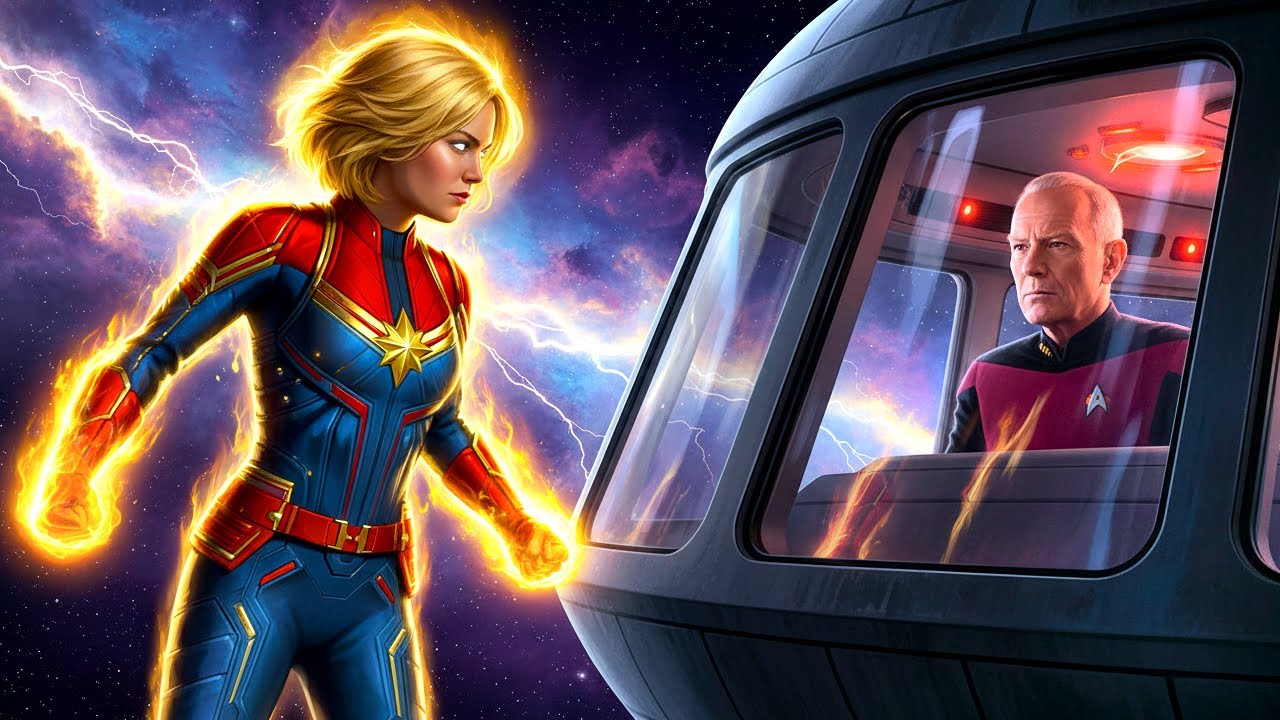 What If Captain Marvel Landed in Star Trek