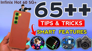 Infinix Hot 60 5G Tips and Tricks | Infinix Hot 60 Top 65+ Hidden Features ! Infinix Hot 60 5G