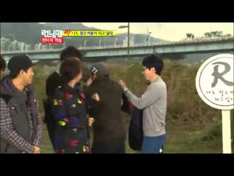 기린 광수, 상반신 노출하다?! @런닝맨 (Running Man) 20121104