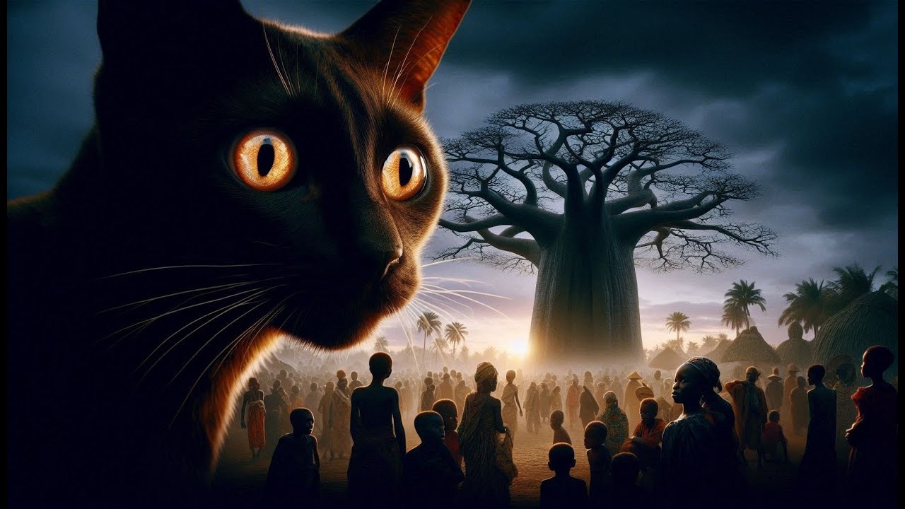 STOP Ignoring Your Cat's Strange Behavior at Night. #africanfolktales #movie #folklore